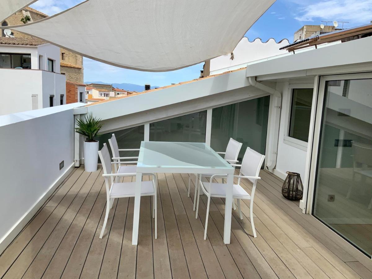 Duplex Can Quim, Terrace Boutique Apartment L' Escala Eksteriør bilde